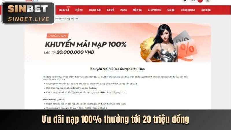 Thưởng Nạp Lần Đầu Cho Game Bắn Cá H5